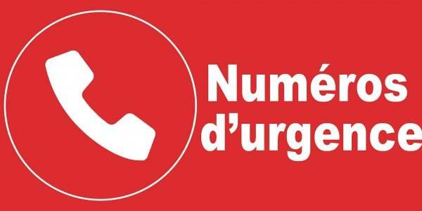 Numéros d'urgence