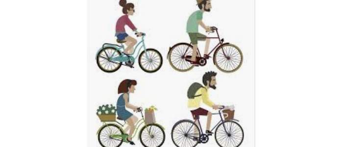 Balade à vélo dans le quartier